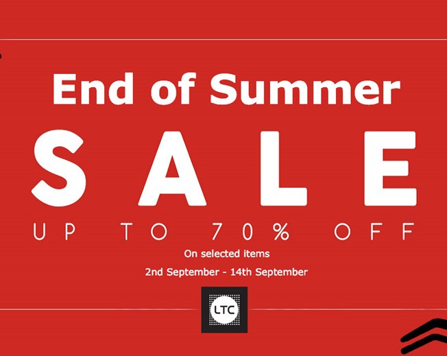 End of Summer Sales at LTC. 