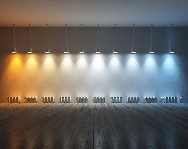 What does 3000k, 4000k, 6000k LED Bulbs mean?